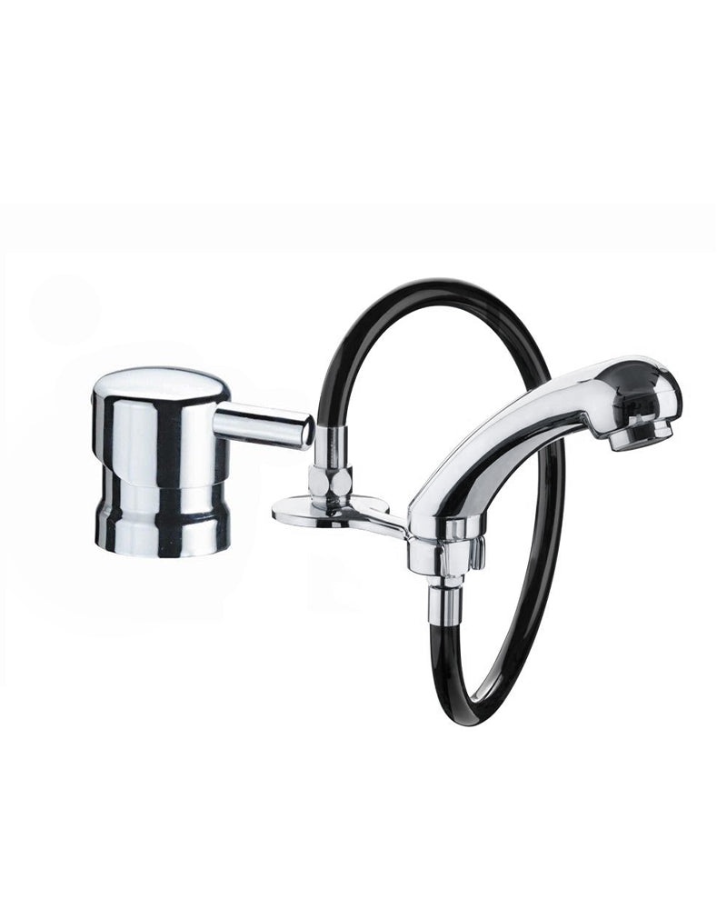 Miscelatore cromato - set completo con aqua-stop